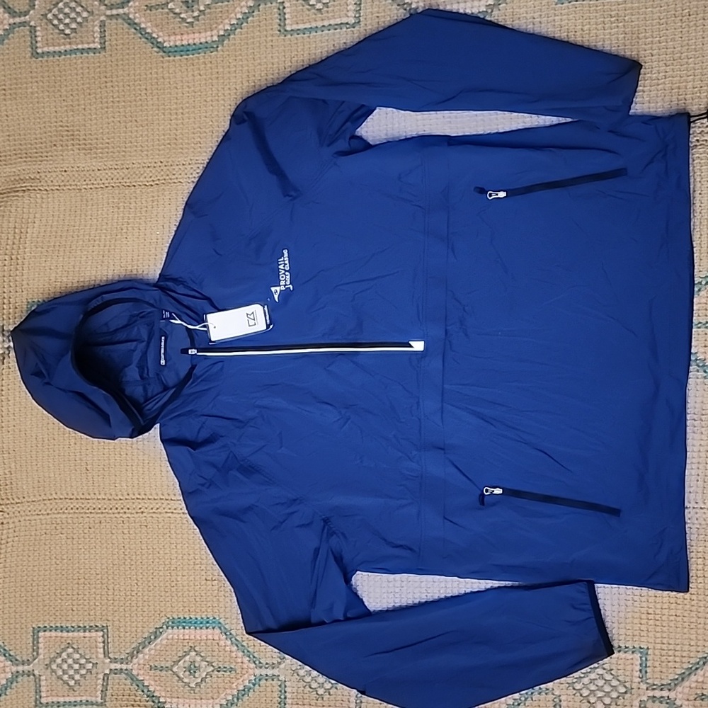 🎉HP🎊 NWT Cutter & Buck Ultralight Golf Windbreaker *branded PROVAIL*